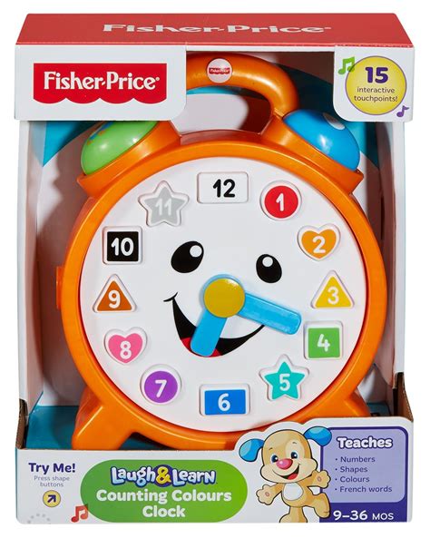 fisher price laugh and learn clock pdf manual